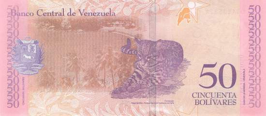50 Bolivares 2018